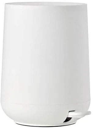 Zone Nova cubo de pedal 5 l - blanco