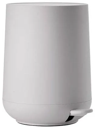 Zone Nova cubo de pedal 5 l - gris suave