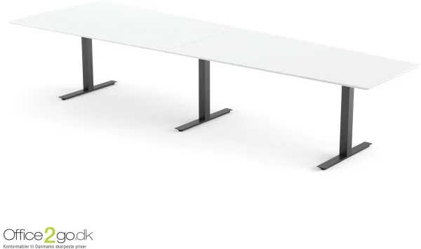 Mesa de reuniones Square Media - 12 personas - 360 cm.